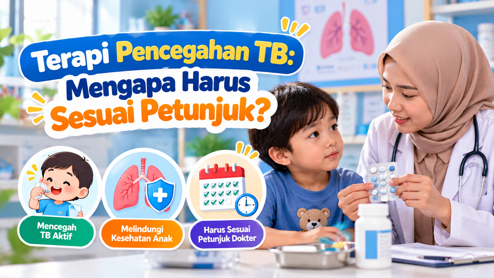 Terapi Pencegahan TB: Mengapa Harus Sesuai Petunjuk?