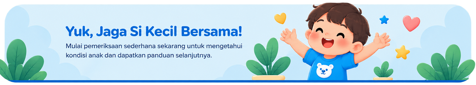Ajakan menjaga kesehatan si kecil