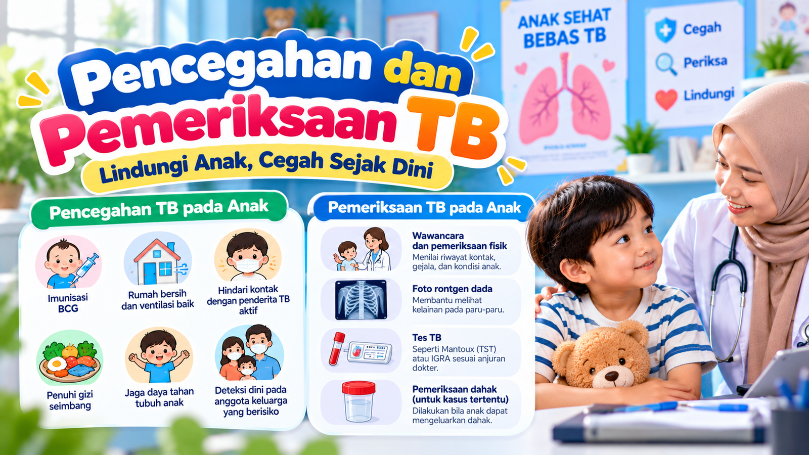 Pencegahan dan Pemeriksaan TB