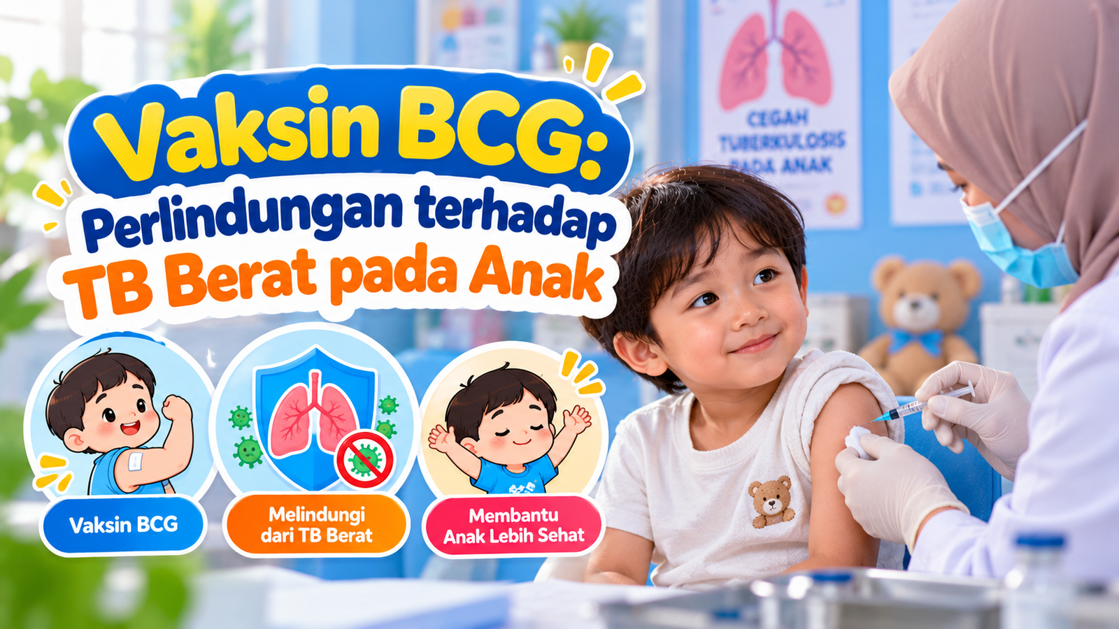 Vaksin BCG: Perlindungan terhadap TB Berat pada Anak